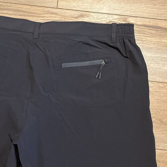 OOBE Uniform Shorts SZ 16 Gray Pockets Elastic Waist Stretch Lightweight Outdoor - Picture 11 of 11